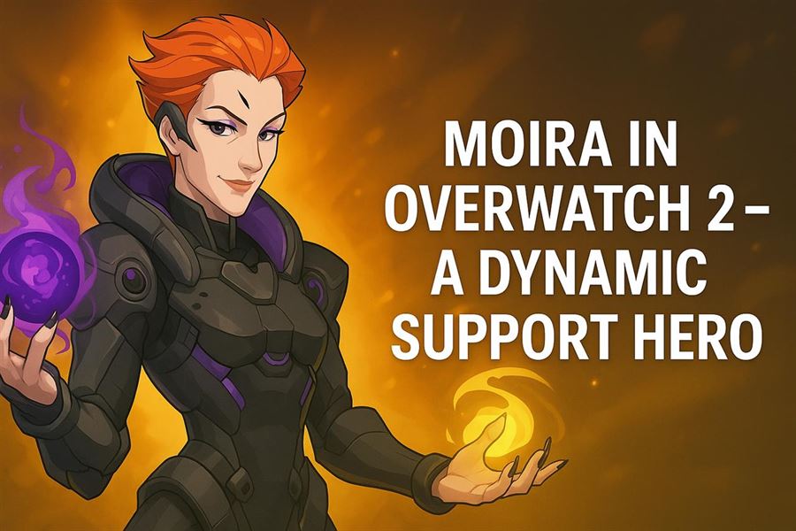 Moira in overwatch 2 - a dynamic support hero