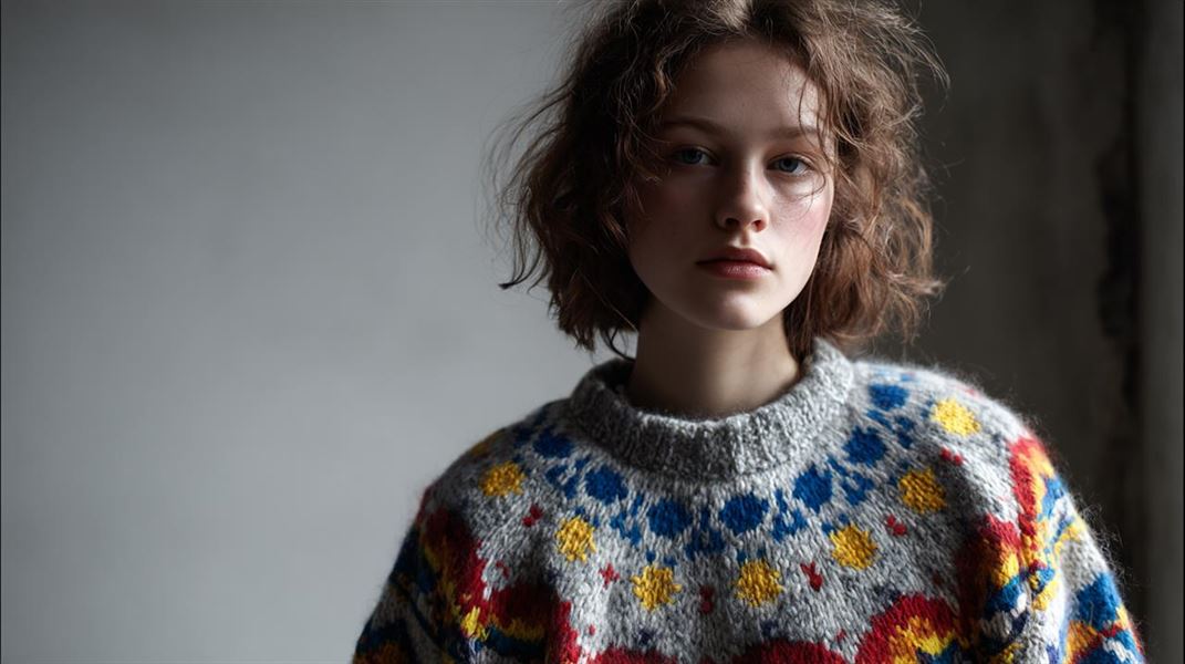 Nordic mix sweater - den perfekte strik til den kolde sæson