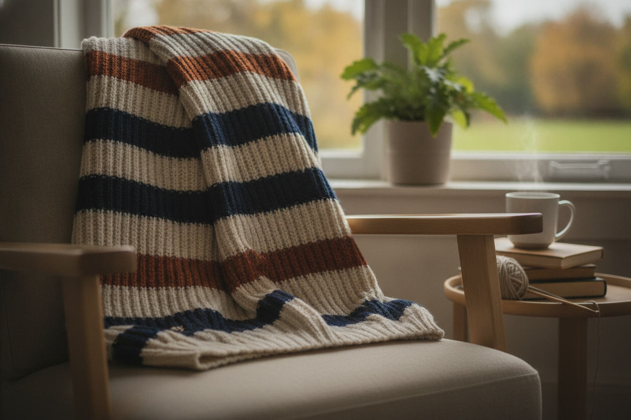 Stribet strik: En tidløs klassiker til enhver garderobe